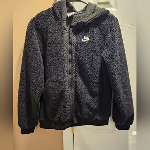 Nike Boys' Sportswear Club Texured Fleece Zip-Up Hoodie